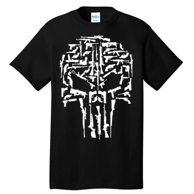 Skull Of Guns Tall T-Shirt