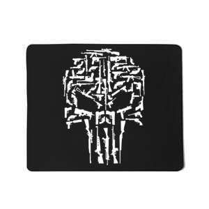 Skull Of Guns Mousepad