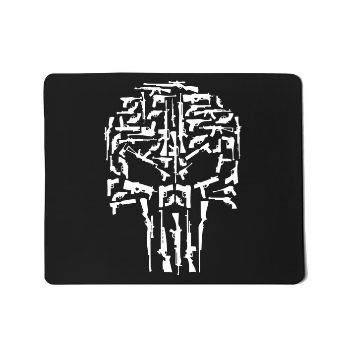 Skull Of Guns Mousepad