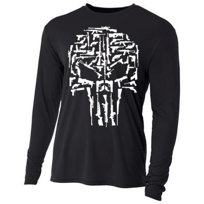 Skull Of Guns Cooling Performance Long Sleeve Crew