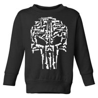 Skull Of Guns Toddler Sweatshirt