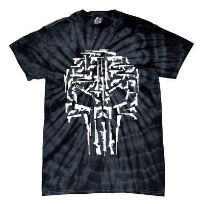 Skull Of Guns Tie-Dye T-Shirt
