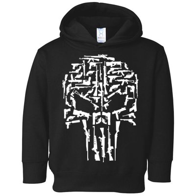 Skull Of Guns Toddler Hoodie