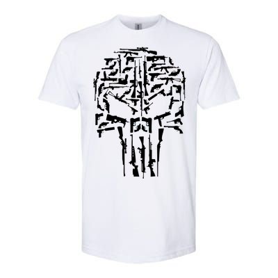 Skull Of Guns Softstyle CVC T-Shirt