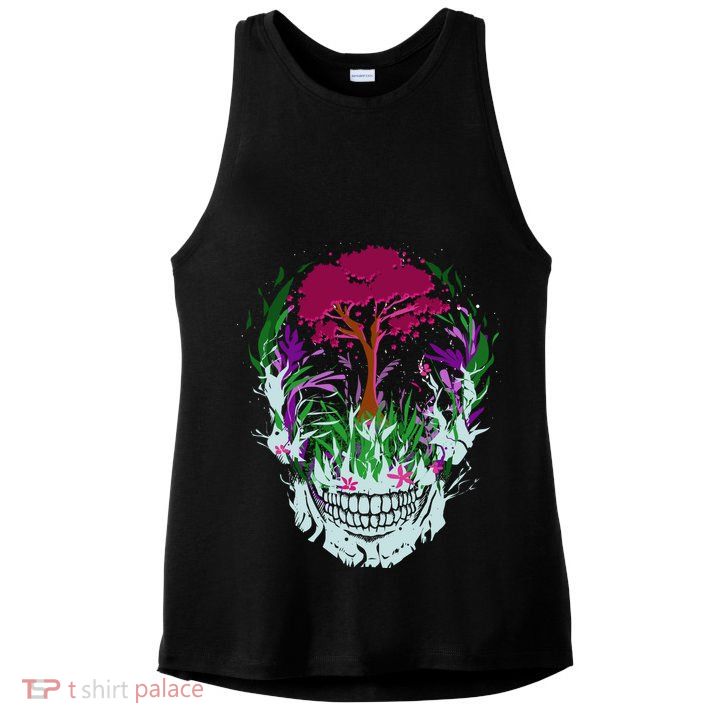 Skull Of Nature Ladies PosiCharge Tri-Blend Wicking Tank