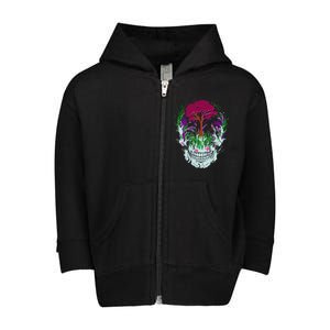 Skull Of Nature Toddler Zip Fleece Hoodie