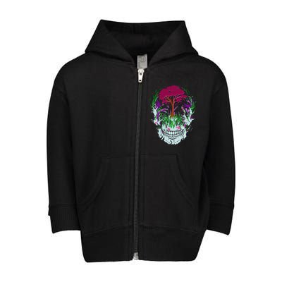 Skull Of Nature Toddler Zip Fleece Hoodie