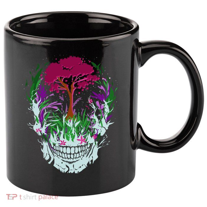 Skull Of Nature 11oz C Handle Ceramic Mug