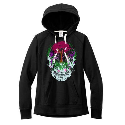 Skull Of Nature Women's Fleece Hoodie