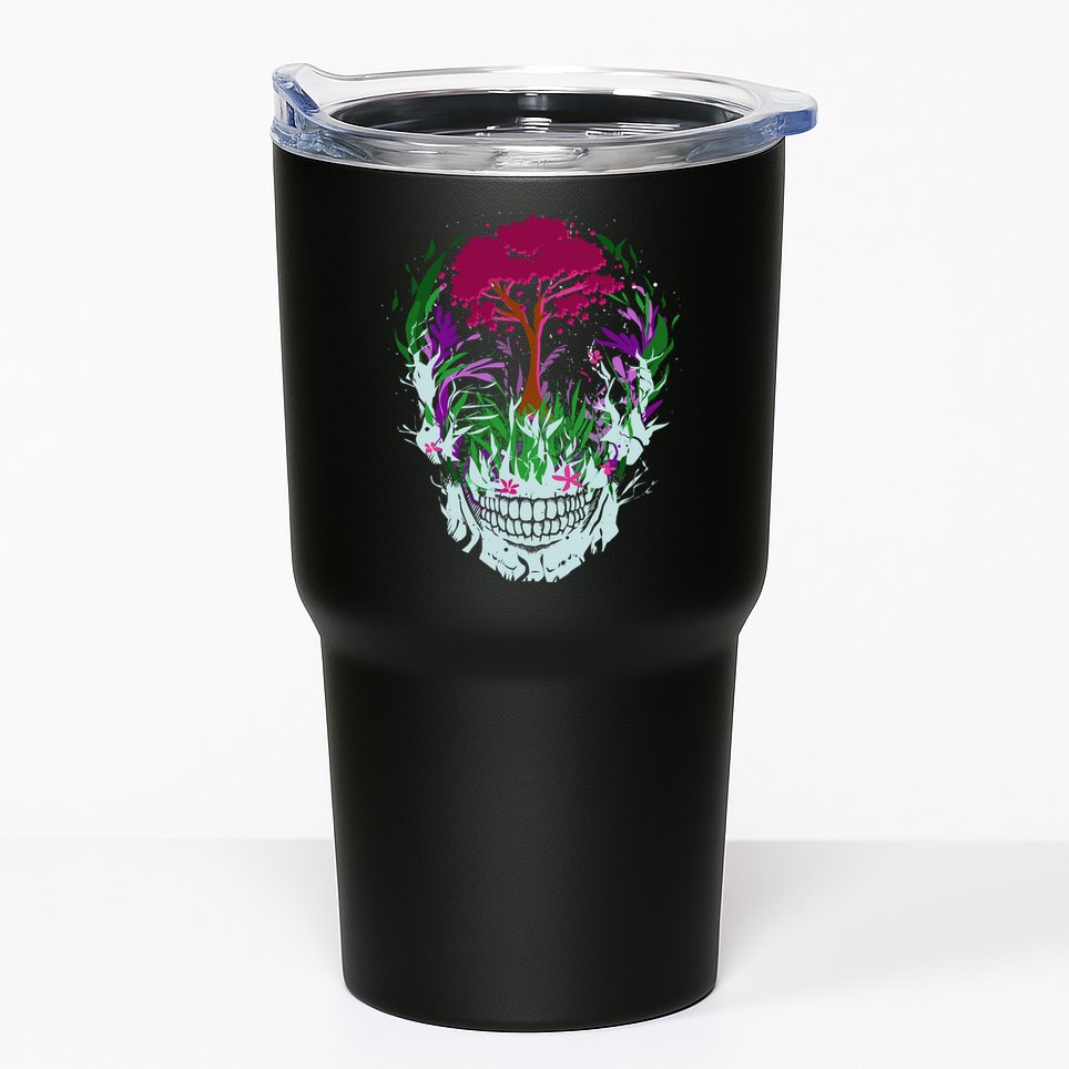 Skull Of Nature Tumbler