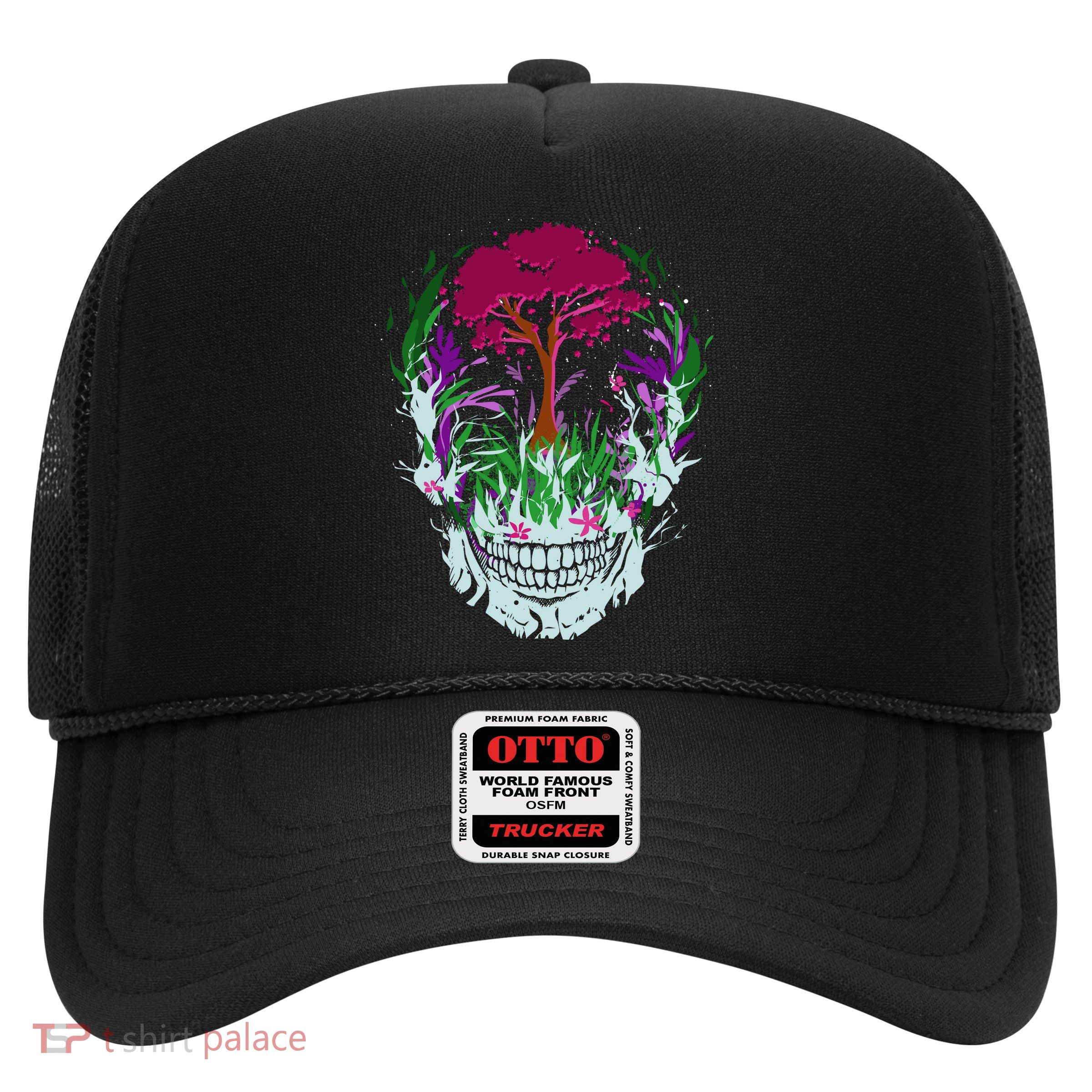 Skull Of Nature Trucker Hat
