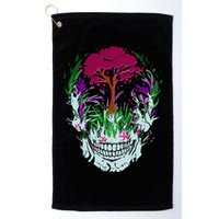 Skull Of Nature Golf Towel