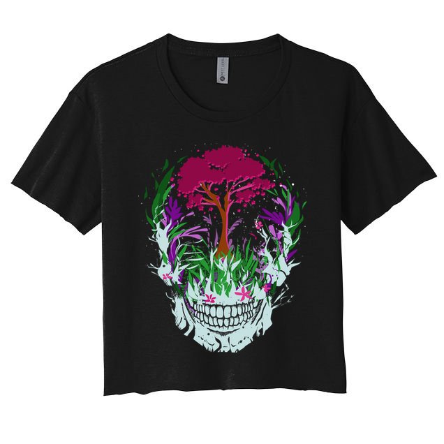 Skull Of Nature Crop Top