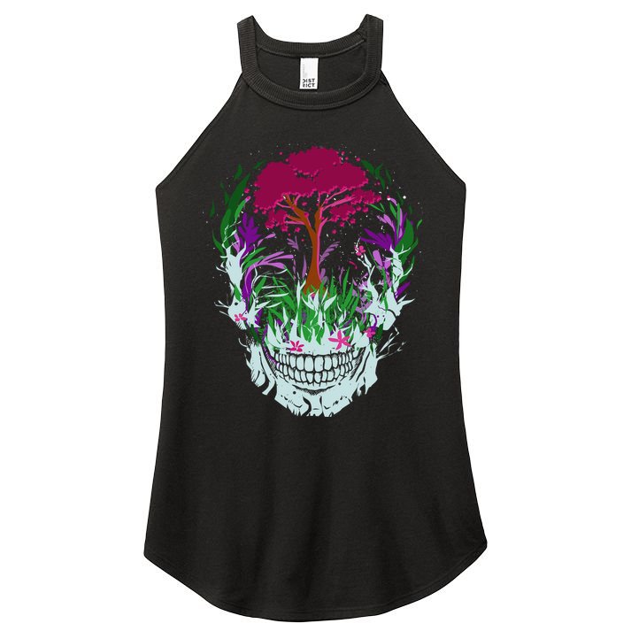 Skull Of Nature Women's Perfect Tri Rocker Tank