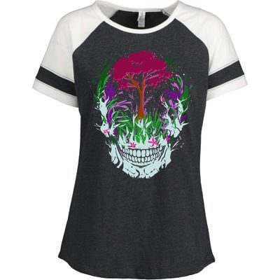 Skull Of Nature Enza Ladies Jersey Colorblock Tee