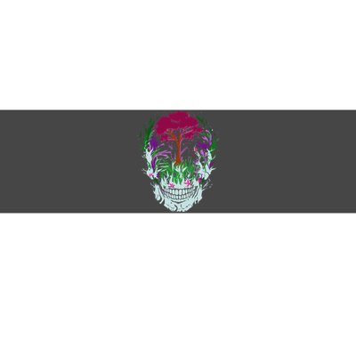 Skull Of Nature Bumper Sticker