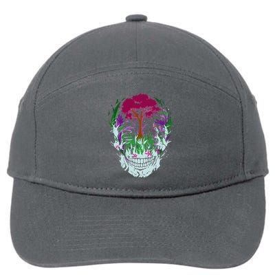 Skull Of Nature 7-Panel Snapback Hat