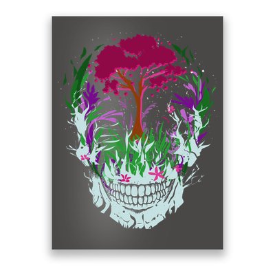 Skull Of Nature Poster