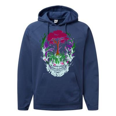 Skull Of Nature Performance Fleece Hoodie