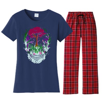 Skull Of Nature Women's Flannel Pajama Set