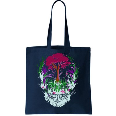 Skull Of Nature Tote Bag