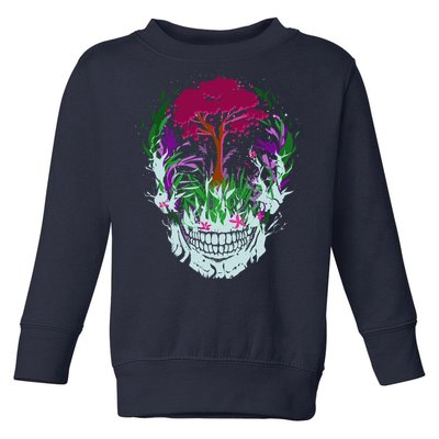 Skull Of Nature Toddler Sweatshirt