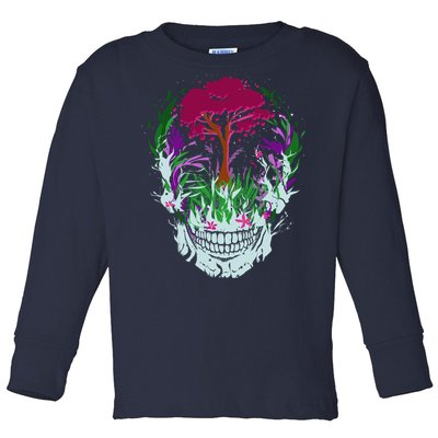 Skull Of Nature Toddler Long Sleeve Shirt