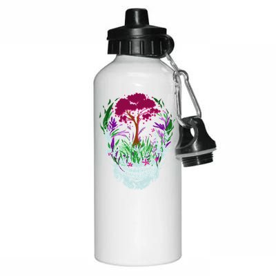 Skull Of Nature Aluminum Water Bottle