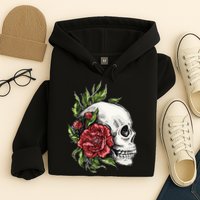 Skull Roses Hoodie
