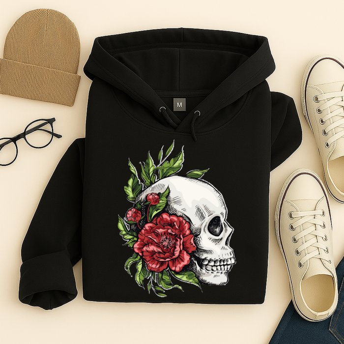 Skull Roses Hoodie