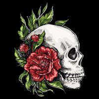 Skull Roses Hoodie
