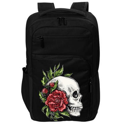 Skull Roses Impact Tech Backpack