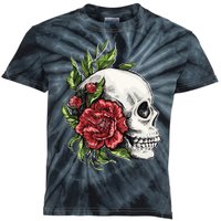 Skull Roses Kids Tie-Dye T-Shirt