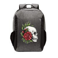 Skull Roses Vector Backpack