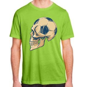 Skull Soccer Ball Adult ChromaSoft Performance T-Shirt