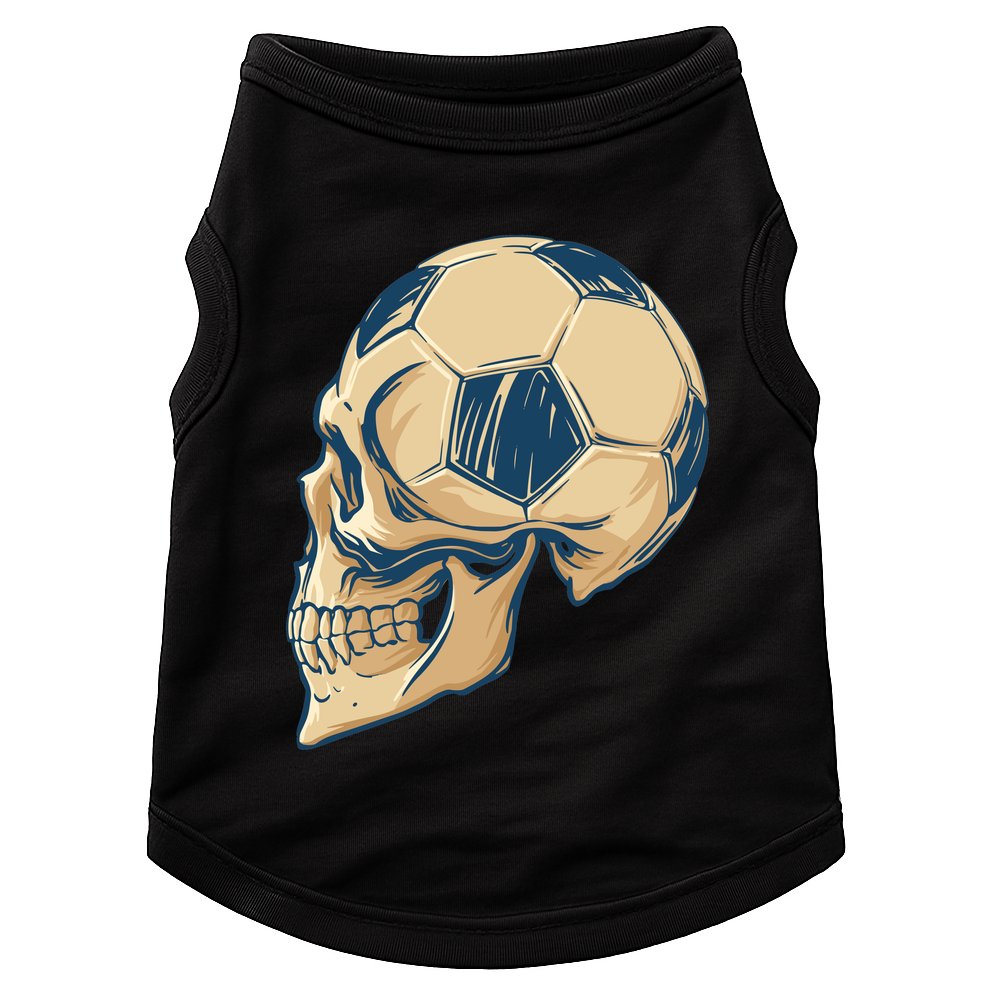 Skull Soccer Ball Doggie Tank