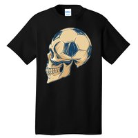 Skull Soccer Ball Tall T-Shirt