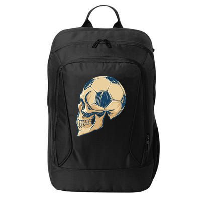 Skull Soccer Ball City Backpack