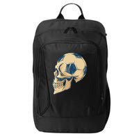 Skull Soccer Ball City Backpack
