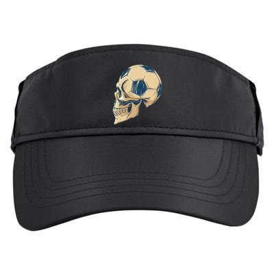 Skull Soccer Ball Adult Drive Performance Visor