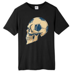 Skull Soccer Ball Tall Fusion ChromaSoft Performance T-Shirt