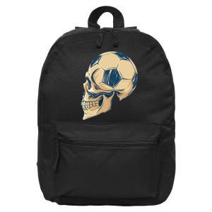 Skull Soccer Ball 16 in Basic Backpack