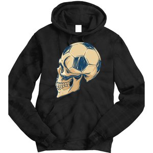 Skull Soccer Ball Tie Dye Hoodie