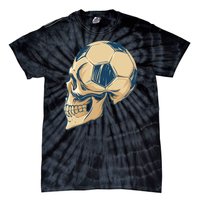 Skull Soccer Ball Tie-Dye T-Shirt