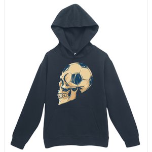 Skull Soccer Ball Urban Pullover Hoodie