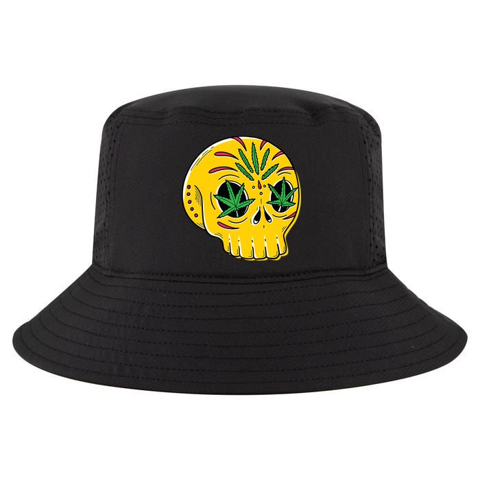 Skull Weed Cool Comfort Performance Bucket Hat