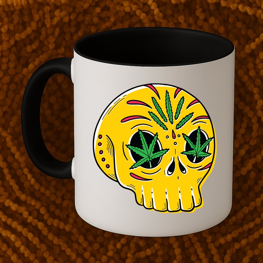 Skull Weed Mug