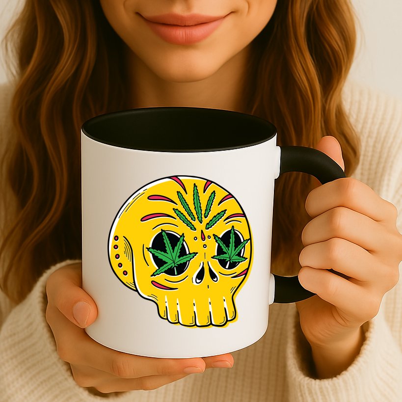 Skull Weed Mug