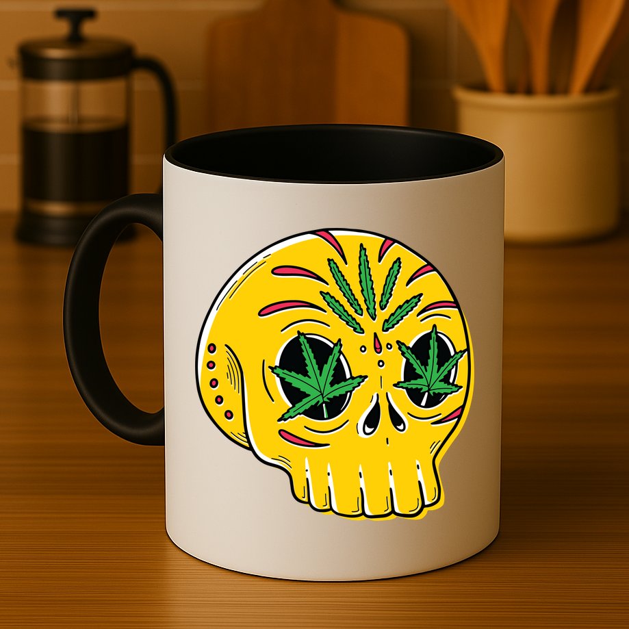 Skull Weed Mug
