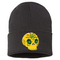 Skull Weed Sustainable Knit Beanie